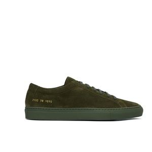 Common Projects Achilles Mens Nubuck Olive size 39